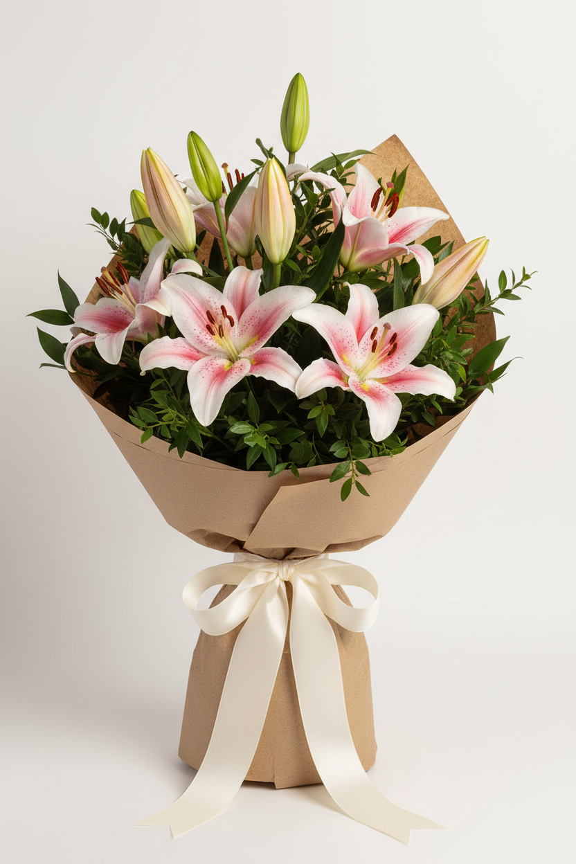 Bouquet di Gigli (scultoreo/profumato)