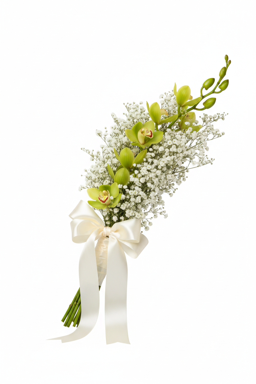 Bouquet di Orchidee semplice