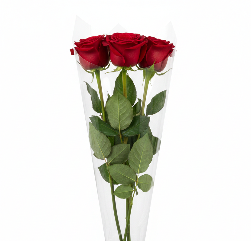 Singola o Mazzetto di Rose rosse (corteggiamento)