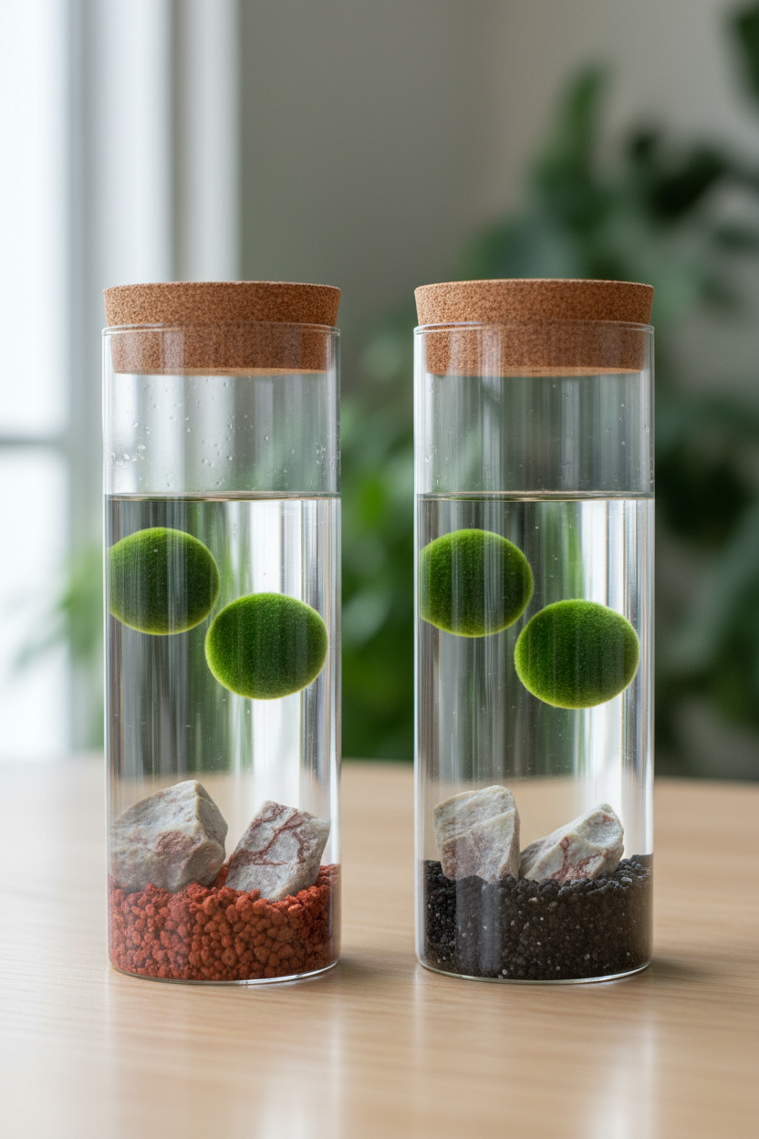 Terrarium acquatico - Alga Marimo