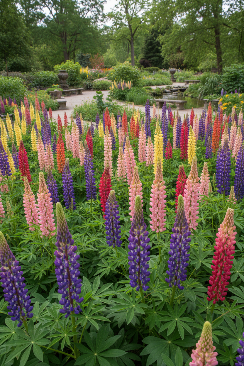 Lupino multicolore (Lupinus polyphyllus)